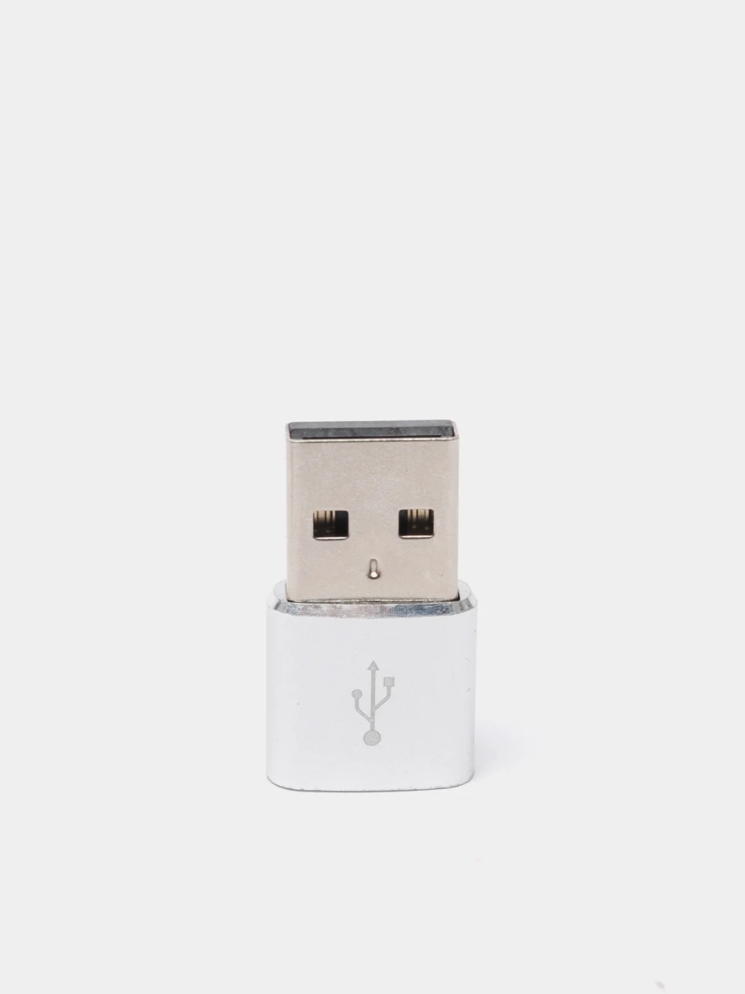 Серебряный переходник Type C 3.0 на USB 2.0 адаптер для Huawei Samsung Honor Mi