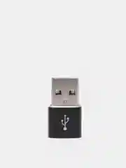 Черный переходник Type C 3.0 на USB 2.0 адаптер для Huawei Samsung Honor Mi