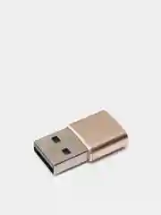 Золотой переходник Type C 3.0 на USB 2.0 адаптер для Huawei Samsung Honor Mi