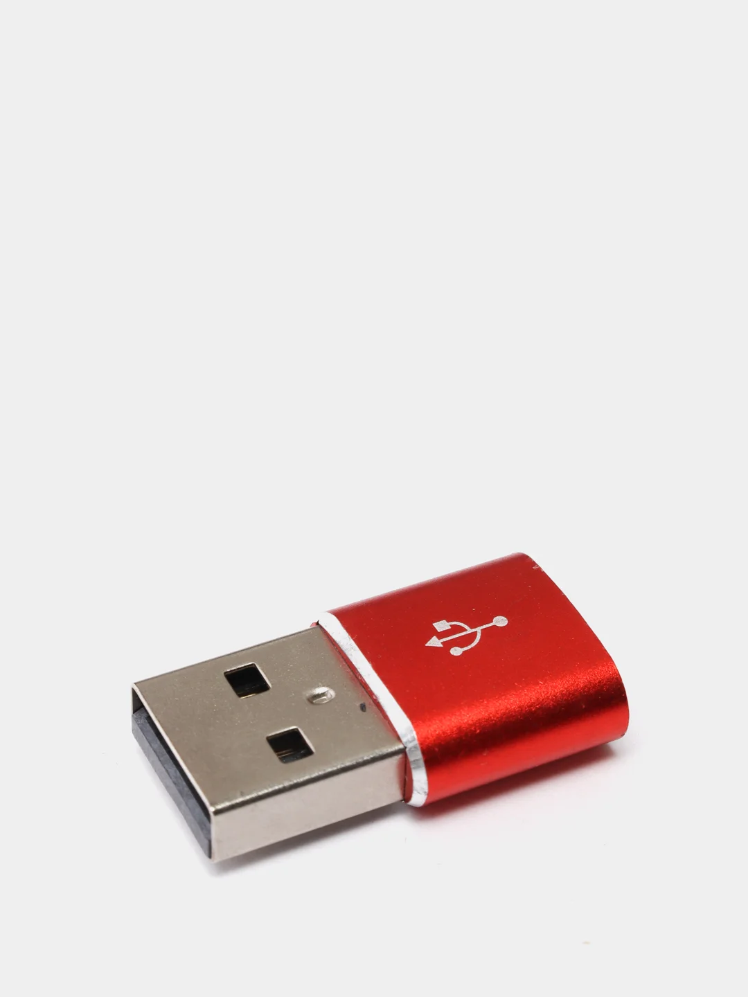 Красный переходник Type C 3.0 на USB 2.0 адаптер для Huawei Samsung Honor Mi