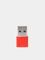Красный переходник Type C 3.0 на USB 2.0 адаптер для Huawei Samsung Honor Mi