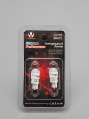 Автомобильные светодиодные лампы W5W SMD 3030, 3W, 2 штуки