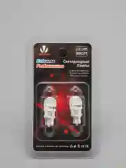 Автомобильные светодиодные лампы W5W SMD 3030, 3W, 2 штуки