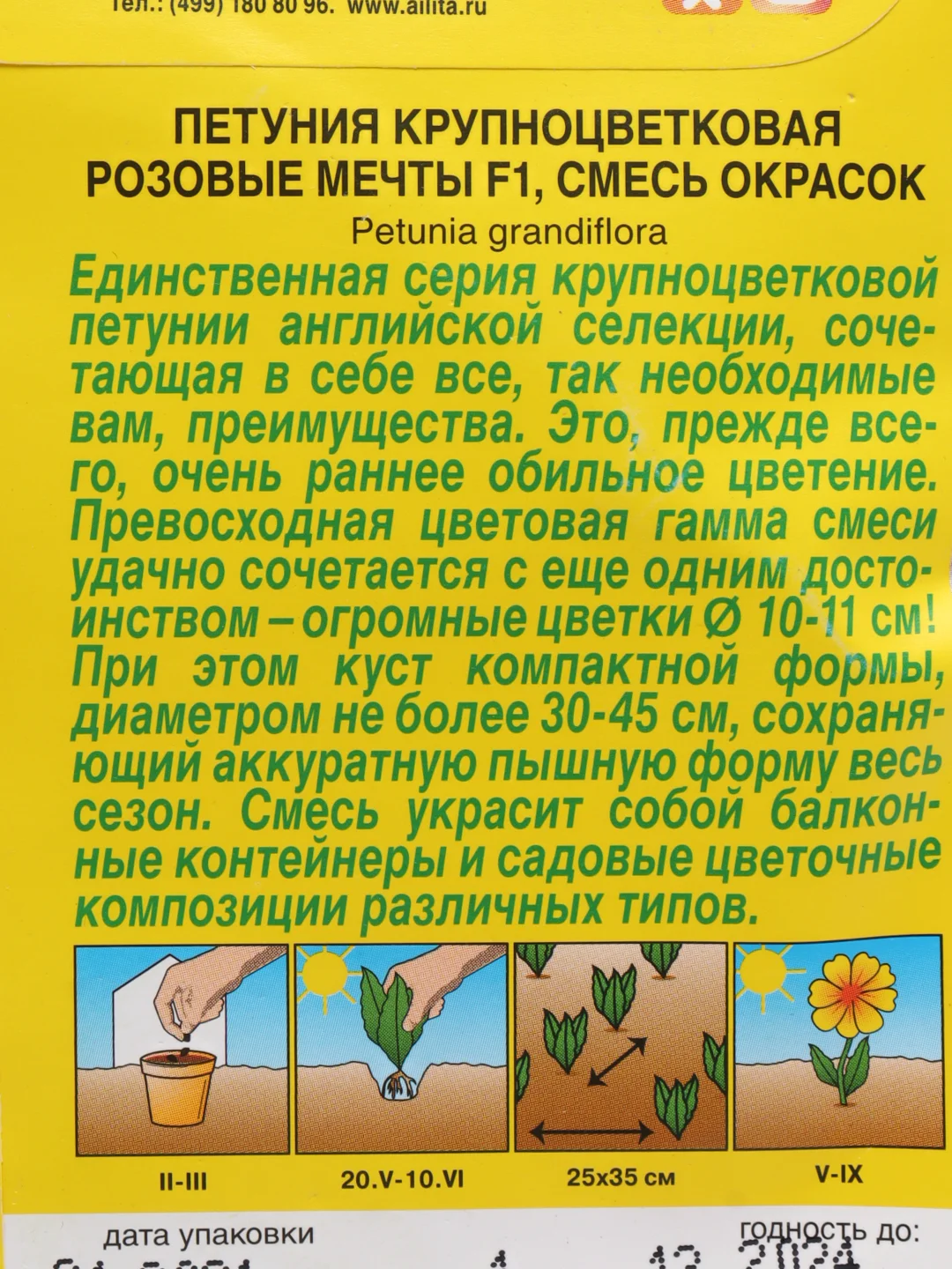 Петуния Розовые мечты (семена,цветы)