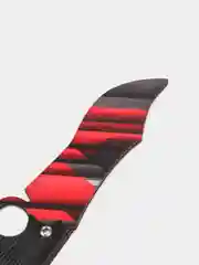 Красный нож-кастет деревянный из CS GO, 20 см