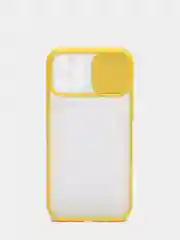 Желтый чехол с защитой для камеры на iPhone (Айфон) 6 Plus, 7, XS, 11 Pro Max, 12 mini, 13 Pro