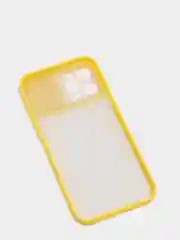 Желтый чехол с защитой для камеры на iPhone (Айфон) 6 Plus, 7, XS, 11 Pro Max, 12 mini, 13 Pro