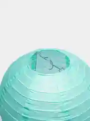 Бирюзовый шар-фонарик бумажный для декора