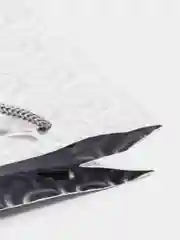 Серебряный пакет подарочный