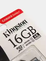 Карта памяти micro-sd Kingston с адаптером, 16, 32GB