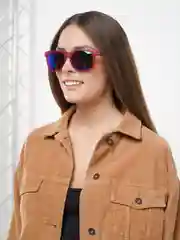 Вишнёвый очки солнцезащитные