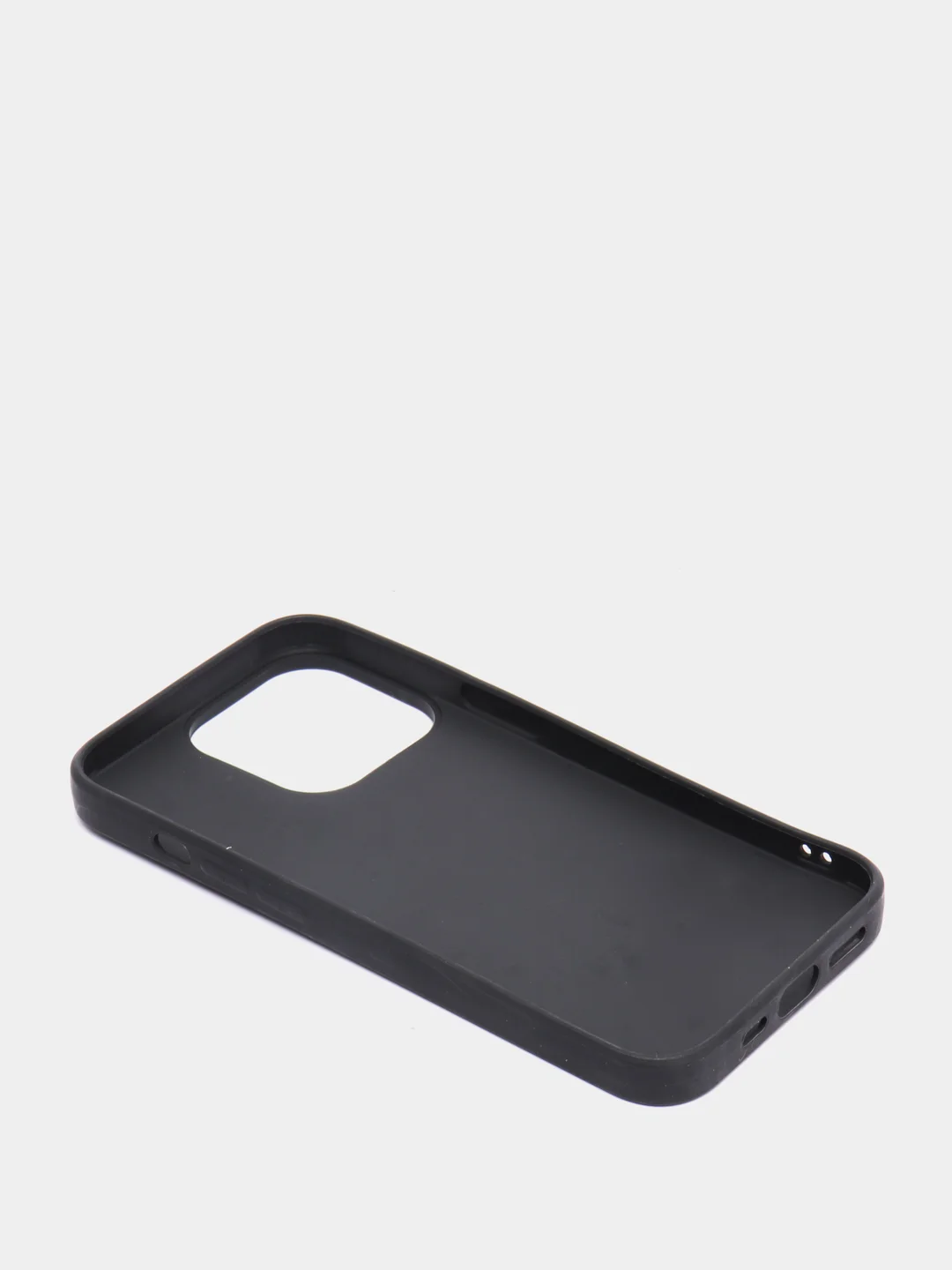 Черный силиконовый чехол для iPhone 13, 13 mini, 13 Pro, 12 mini, 12/12 Pro, XR, 11, 11 Pro