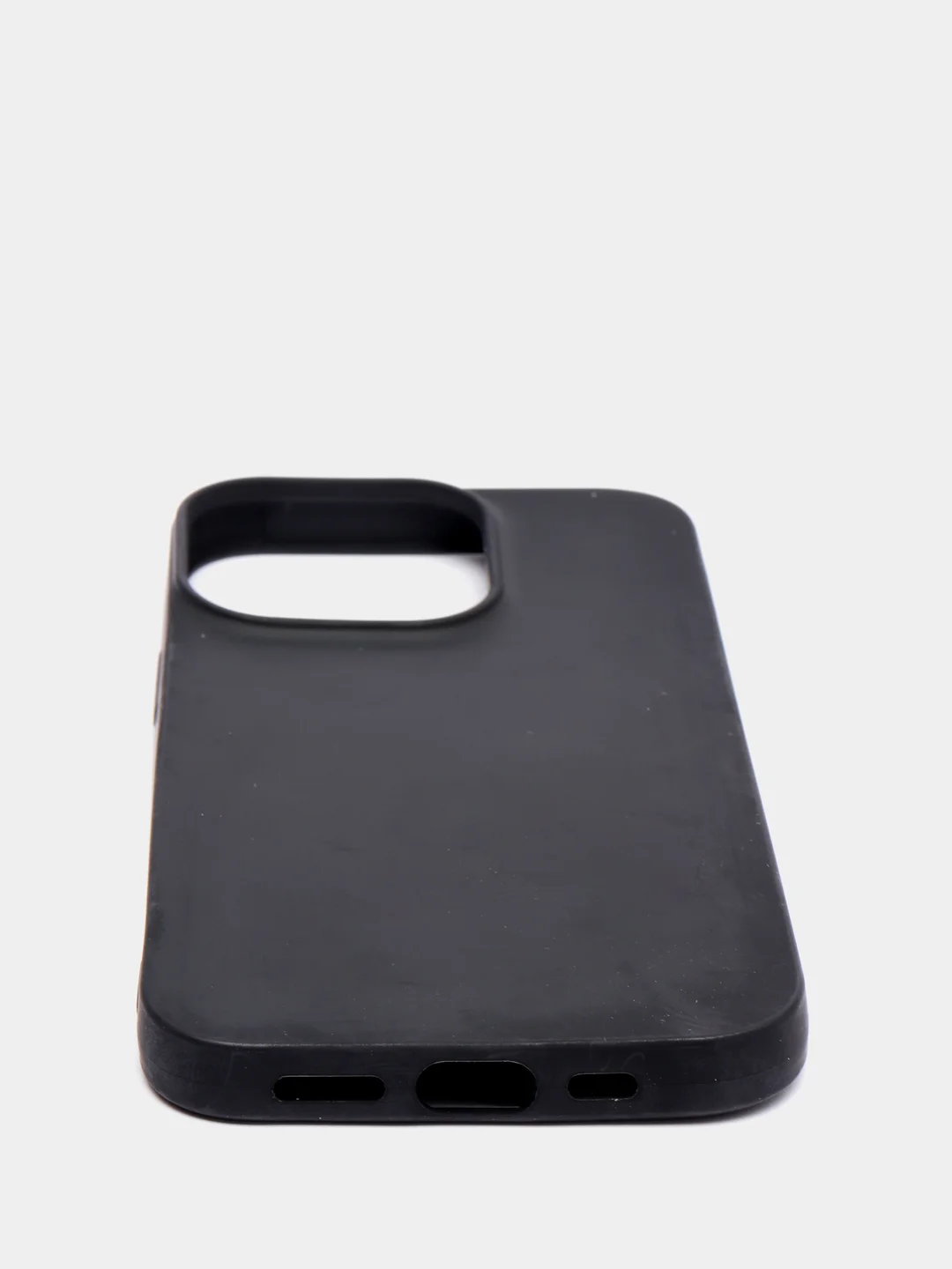 Черный силиконовый чехол для iPhone 13, 13 mini, 13 Pro, 12 mini, 12/12 Pro, XR, 11, 11 Pro