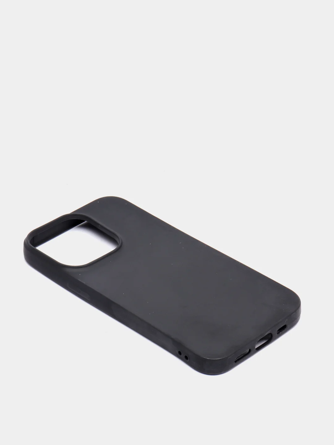 Черный силиконовый чехол для iPhone 13, 13 mini, 13 Pro, 12 mini, 12/12 Pro, XR, 11, 11 Pro