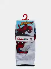 Серый детские носки с рисунками Conte-kids
