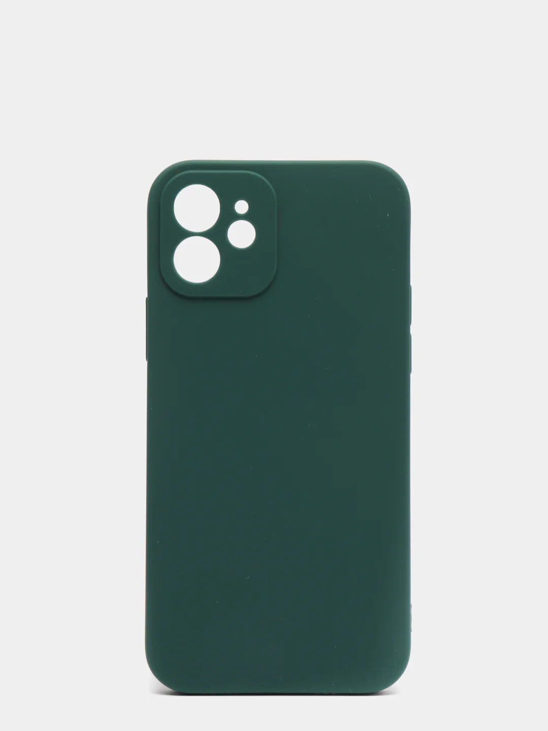Зеленый чехол для iPhone 11, 13, 13 Pro, 13 Pro Max, 12, 12 Pro, 12 Pro Max, силикон