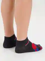 Черный носки унисекс  супергерои