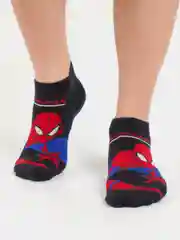 Черный носки унисекс  супергерои