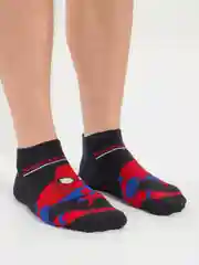 Черный носки унисекс  супергерои