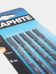 Полотно для электролобзика GRAPHITE 57Н775, 6TPI, хвостовик U, набор 5 шт