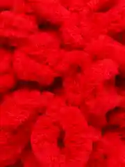 Красный пряжа Alize Puffy