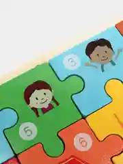 Красный пазлы деревянные/Развивающая игра для детей/Пазлы для самых маленьких/Крупные пазлы