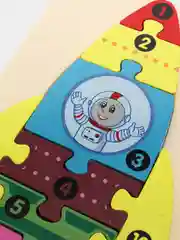 Синий пазлы деревянные/Развивающая игра для детей/Пазлы для самых маленьких/Крупные пазлы