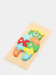 Бронзовый пазлы деревянные/Развивающая игра для детей/Пазлы для самых маленьких/Крупные пазлы