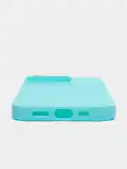 Бирюзовый силиконовый чехол для iPhone 13, 13 mini, 13 Pro, 12 mini, 12/12 Pro, XR, 11, 11 Pro