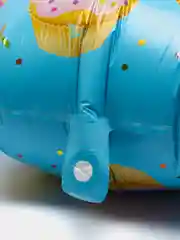 Ледяной шар воздушный фольгированный "С Днем рождения"