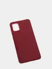 Бордовый чехол Samsung Galaxy A71, Самсунг Галакси А71 силиконовый, цветной, матовый