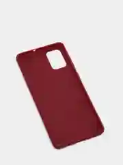 Бордовый чехол Samsung Galaxy A71, Самсунг Галакси А71 силиконовый, цветной, матовый