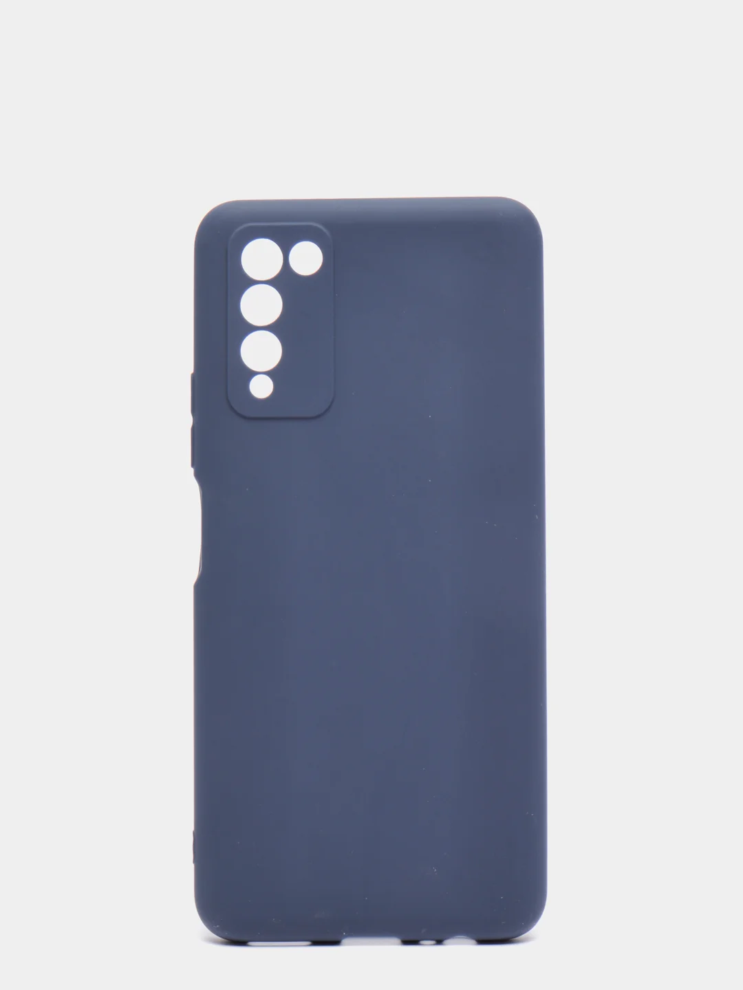 Синий чехол силиконовый Huawei Honor 10X Lite (Хуавей Хонор 10х Лайт)
