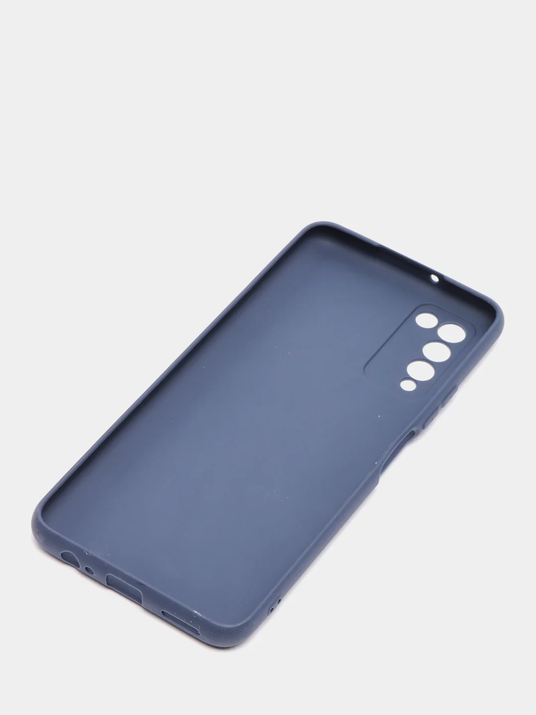 Синий чехол силиконовый Huawei Honor 10X Lite (Хуавей Хонор 10х Лайт)