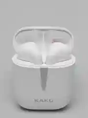 Белый наушники беспроводные TWS KAKU, Bluetooth