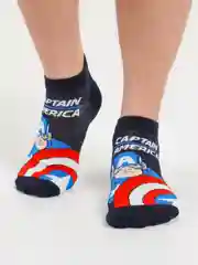 Синий носки унисекс  супергерои