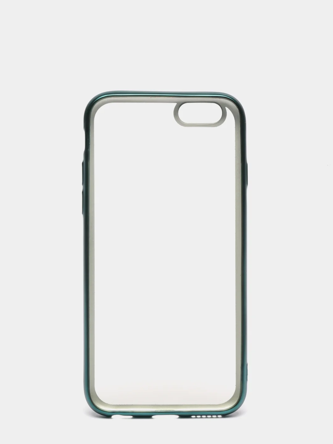 Зеленый чехол силиконовый для iphone/ 6/6s/7/8/se/xs/xsmax/xr/11/11pro/11promax с цветными рамками