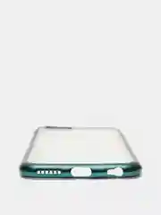 Зеленый чехол силиконовый для iphone/ 6/6s/7/8/se/xs/xsmax/xr/11/11pro/11promax с цветными рамками