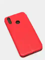 Красный чехол книжка Huawei Honor 8C (Хуавей Хонор 8С)
