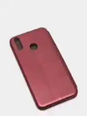Пурпурный чехол книжка Huawei Honor 8C (Хуавей Хонор 8С)