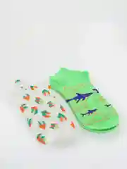 Салатовый носки унисекс