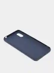 Темно-синий чехол  Xiaomi Redmi 9A силиконовый матовый