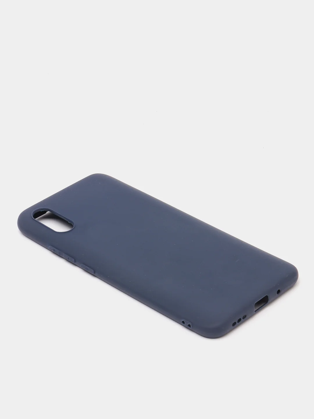 Темно-синий чехол Xiaomi Redmi 9A силиконовый матовый