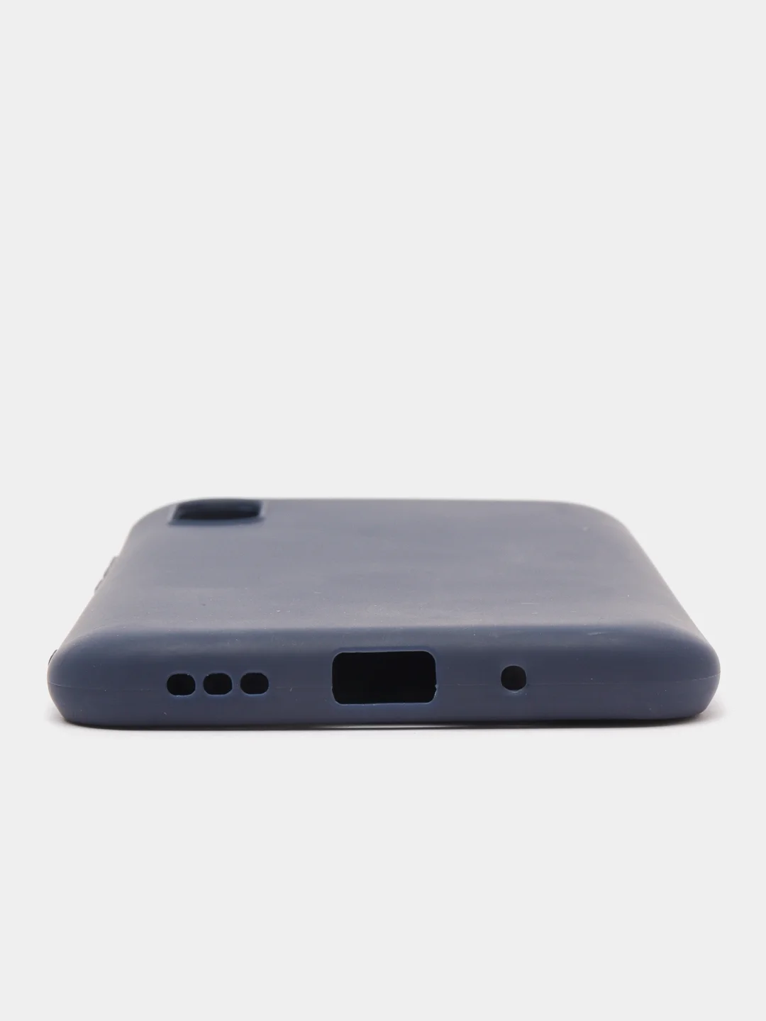 Темно-синий чехол Xiaomi Redmi 9A силиконовый матовый