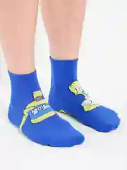 Синий носки унисекс, 36-40
