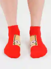 Красный носки унисекс, 36-40