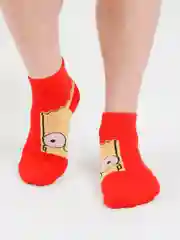 Красный носки унисекс, 36-40