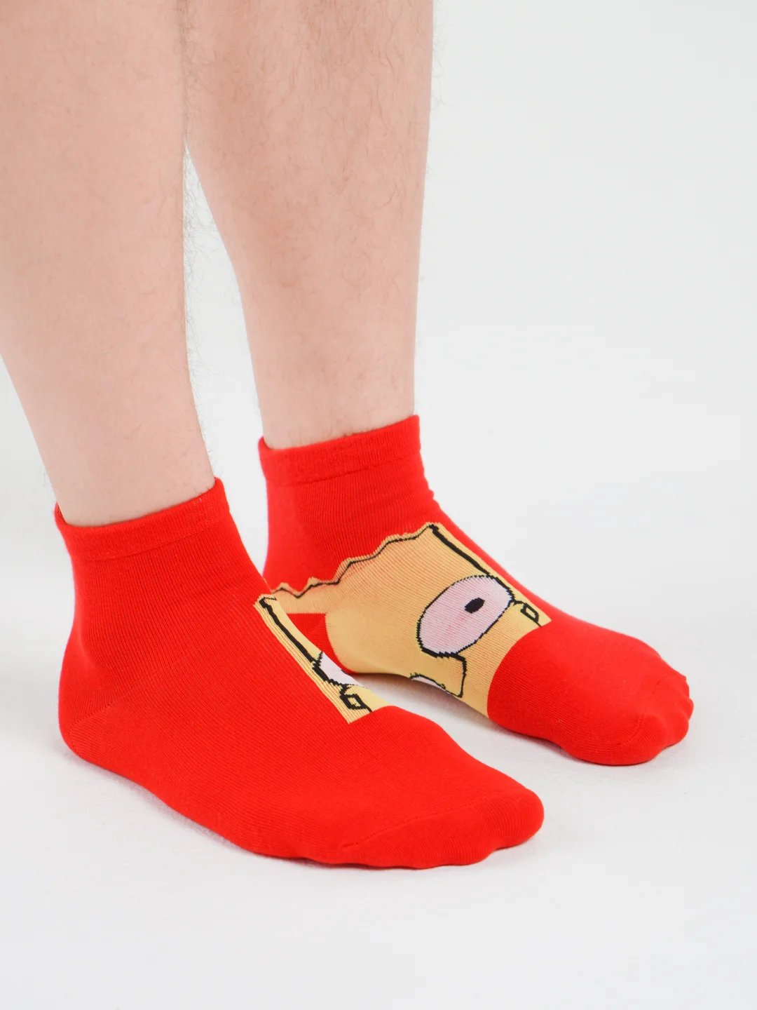 Красный носки унисекс, 36-40