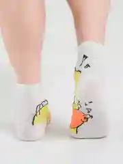 Белый носки унисекс, 36-40