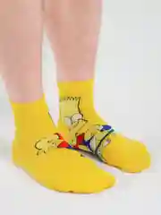 Желтый носки унисекс, 36-40